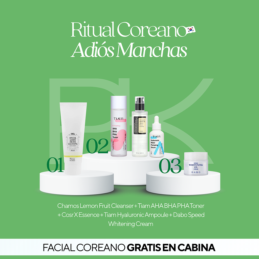 Ritual Coreano Adiós Manchas