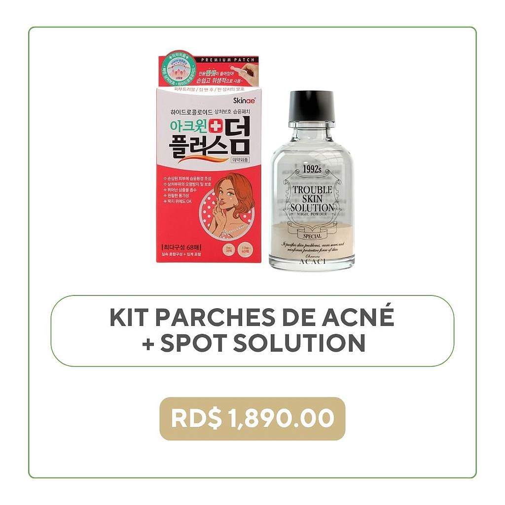 KIT Parches de Acné + Spot Solution