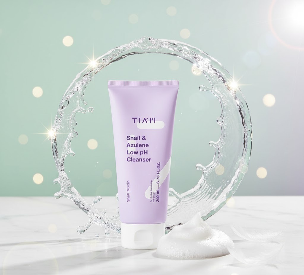 TIAM Snail and Azulene Low pH Cleanser