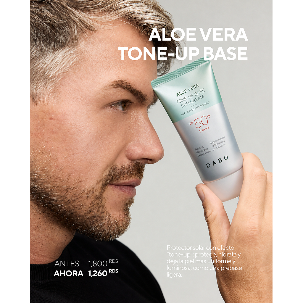DABO Aloe Vera Tone-Up Base Sunscream 70ml